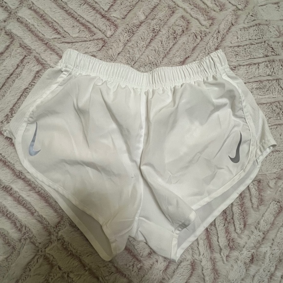 Nike Pants - Nike Women's Dry-Fit Running Shorts in White Size Medium